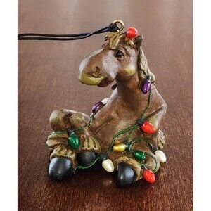 Montana Silversmiths Elmer Pasture Pals Christmas Lights Ornament